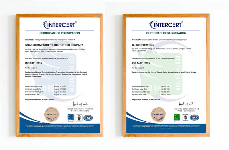 chứng nhận iso 14001:2015