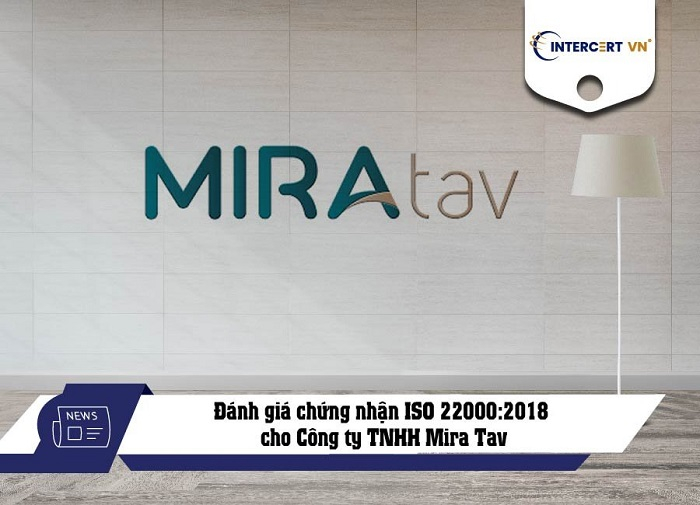 Đánh giá chứng nhận iso 22000:2018 Công ty Intercert Việt Nam  