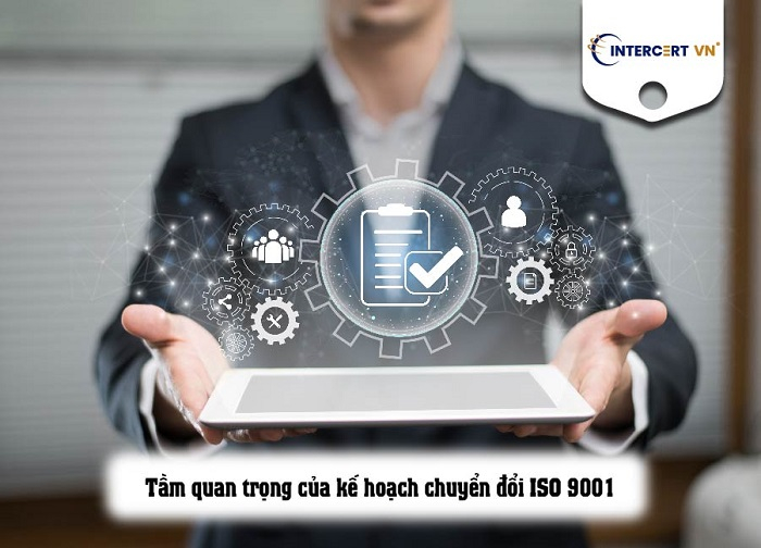 Kế hoạch chuyển đổi ISO 9001:2008 sang ISO 9001:2015 Thông tin liên hệ Intercert Việt Nam:  Địa chỉ: Tầng 18 Ladeco Building, 266 Đội Cấn, Ba Đình, Hà Nội. Điện thoại: 0969 555 610 Email: sales@intercertvietnam.com