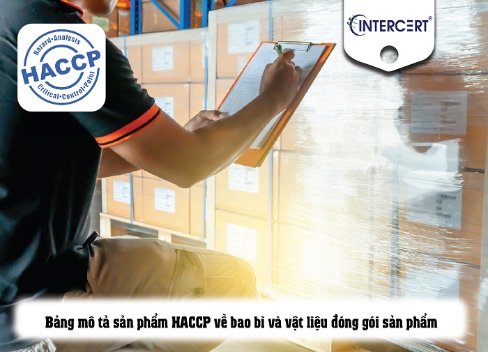 sơ lược bảng mô tả sản phẩm haccp