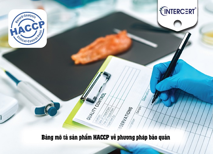 sơ lược bảng mô tả sản phẩm haccp