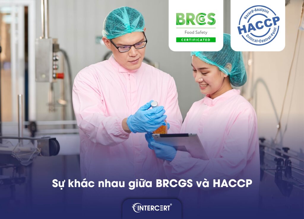 So sánh tiêu chuẩn BRCGS, HACCP