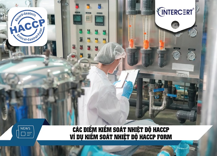 các điểm kiểm soát nhiệt độ trong HACCP