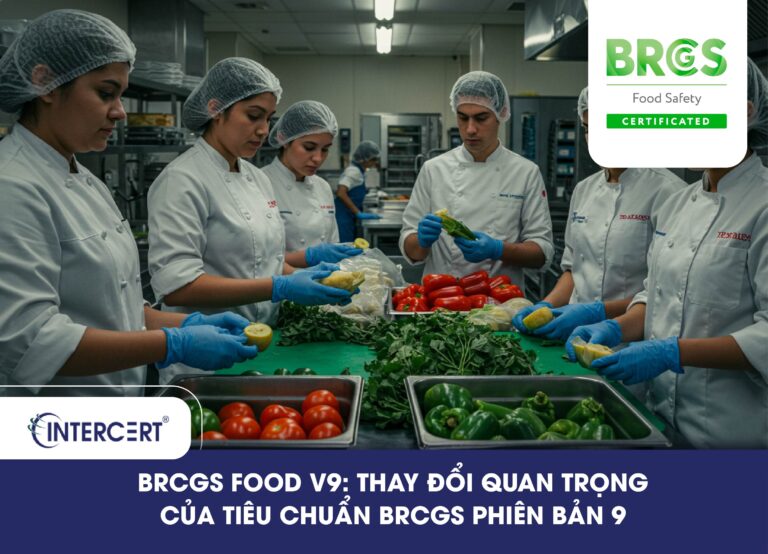 Thay đổi quan trọng của tiêu chuẩn BRCGS phiên bản 9 