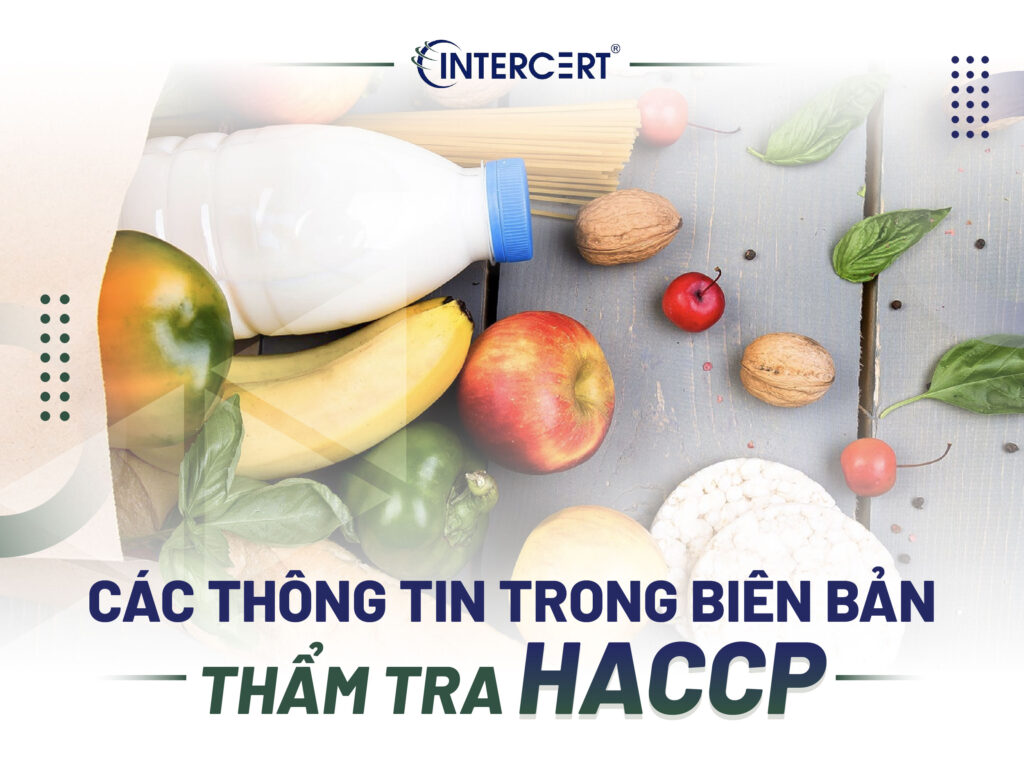 BIÊN BẢN THẨM TRA HACCP
