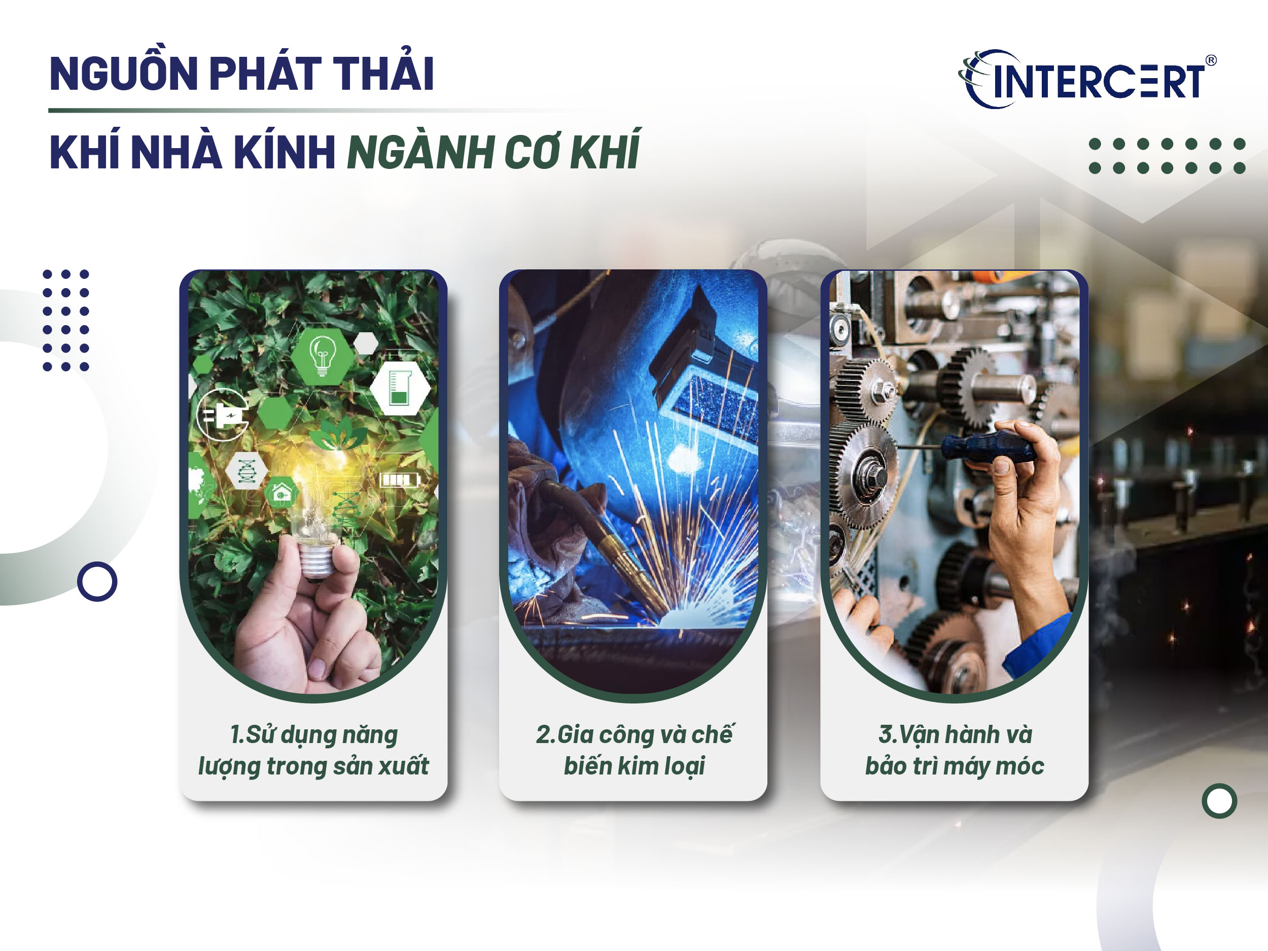 Tìm hiểu phát thải khí nhà kính ngành cơ khí