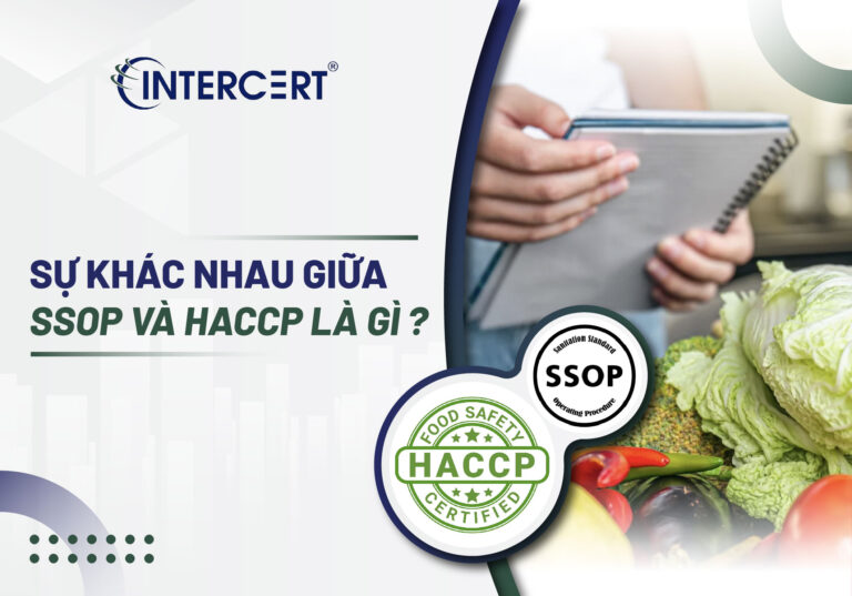 SỰ KHÁC NHAU GIỮA SSOP VÀ HACCP