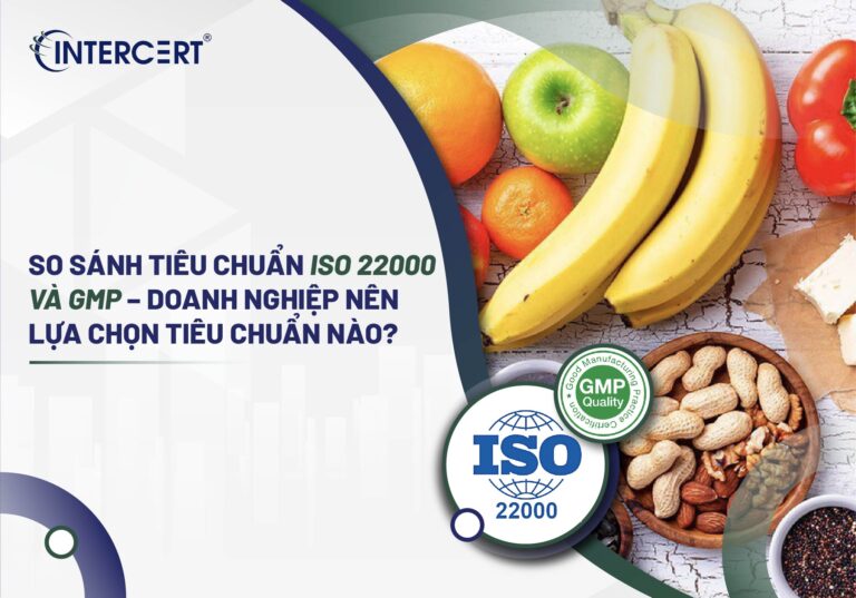 So sánh tiêu chuẩn ISO 22000 và GMP