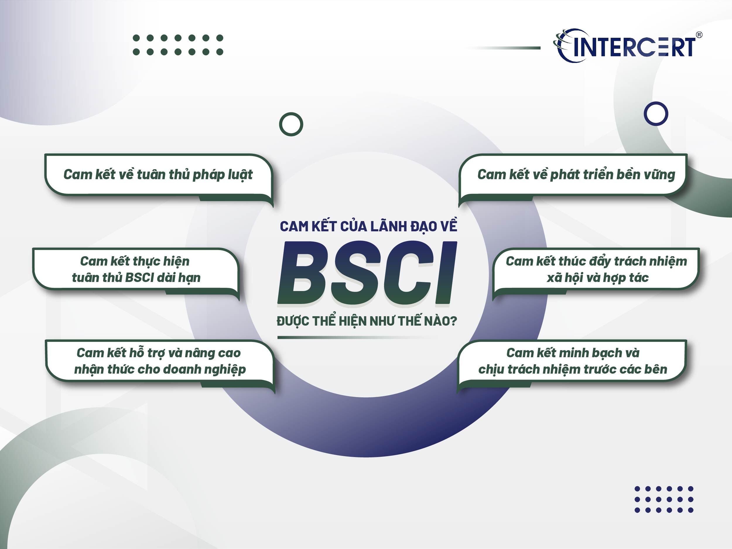 Cam kết của lãnh đạo về BSCI