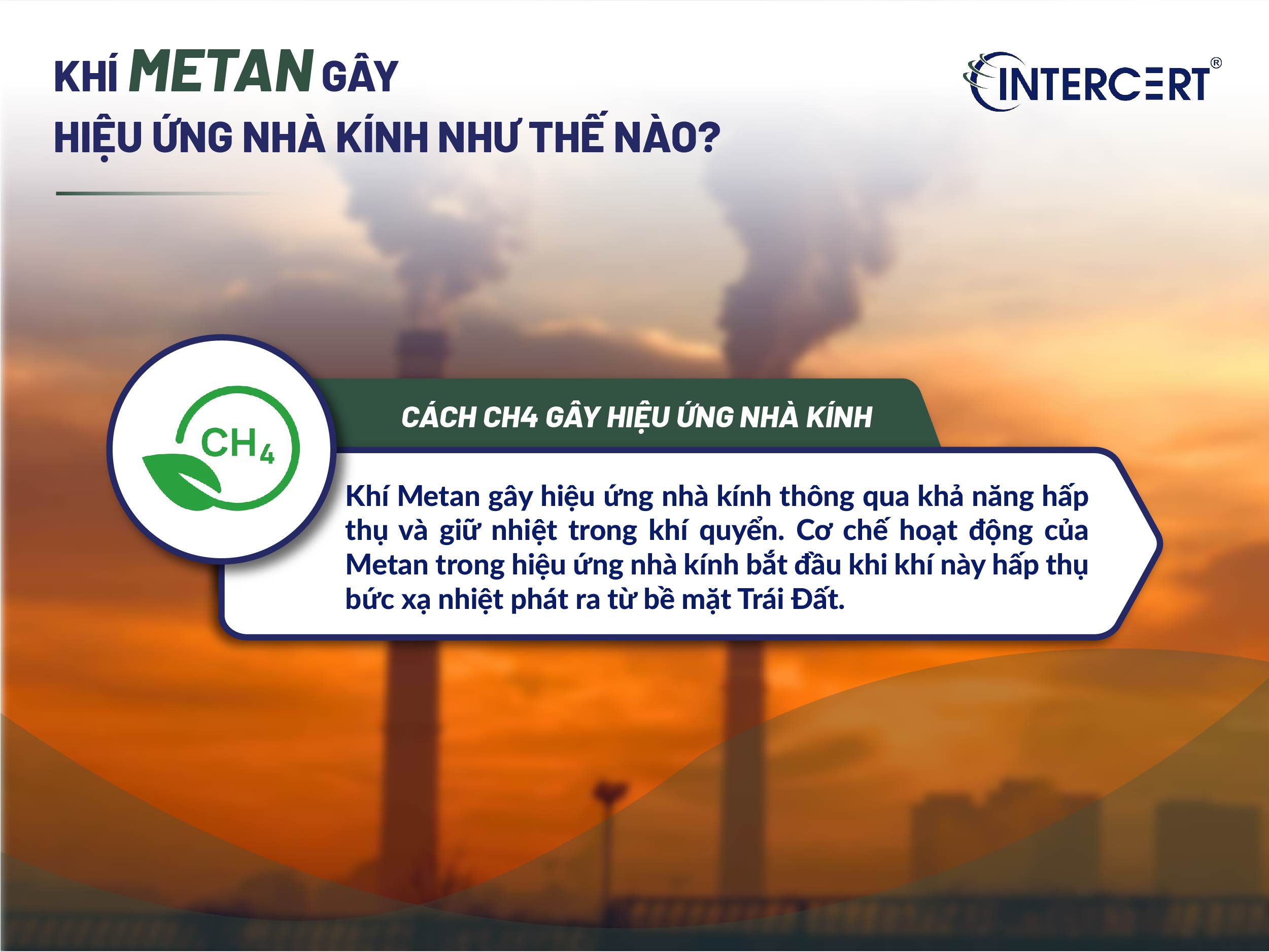 Khí Metan gây hiệu ứng nhà kính