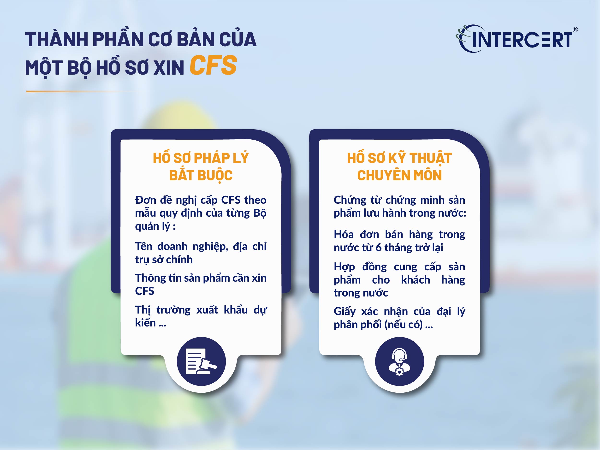Hồ sơ xin CFS (Giấy lưu hành tự do)